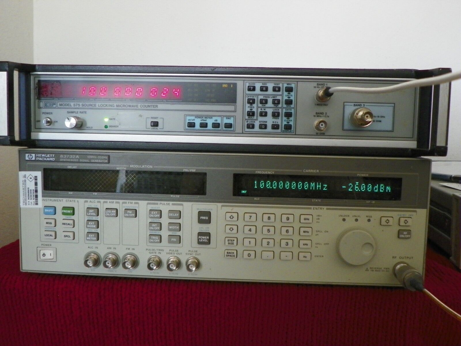 EIP 575 Microwave Frequency Counter EIP 575 Microwave Frequency Counter